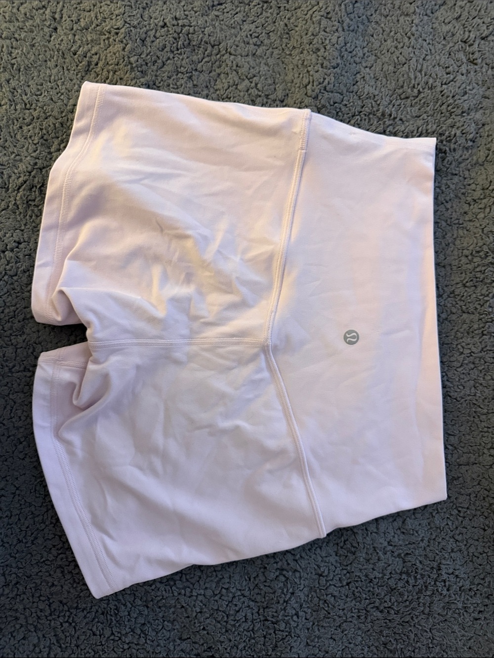 lululemon athletica Light Pink High-Rise Bike Shorts - Picture 2 of 2